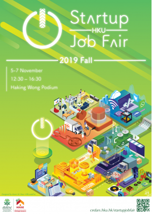 HKU Startup Job Fair 2019 Fall (5 - 7 Nov)